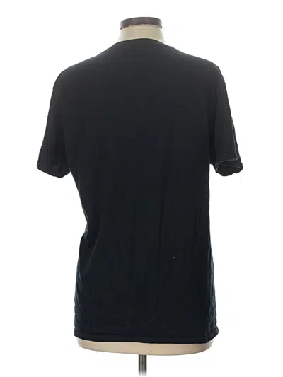 Pre-owned Assorted Brands Short Sleeve Turtleneck In Black