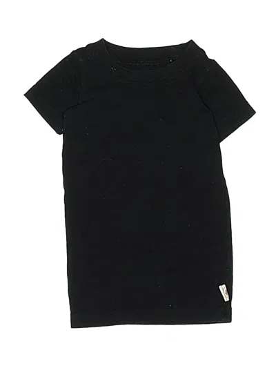 Pre-owned Assorted Brands Kids' Short Sleeve Turtleneck In Black