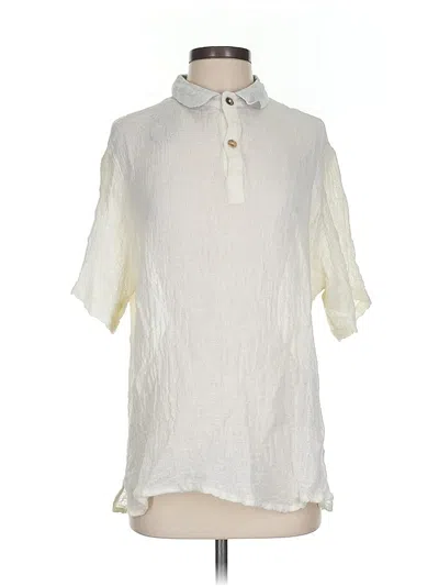 Assorted Brands Short Sleeve Turtleneck In White