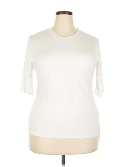 Assorted Brands Short Sleeve Turtleneck In White