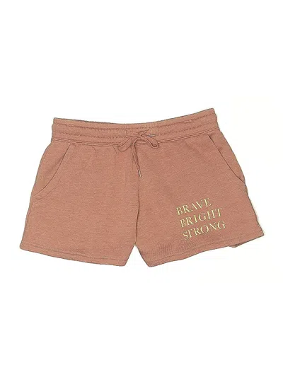 Pre-owned Assorted Brands Shorts In Brown