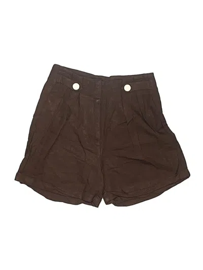 Pre-owned Assorted Brands Shorts In Brown