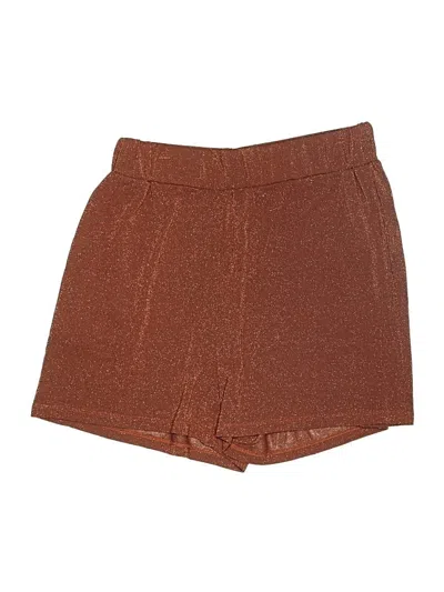 Pre-owned Assorted Brands Shorts In Brown