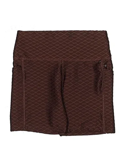 Pre-owned Assorted Brands Shorts In Brown