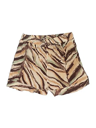 Pre-owned Assorted Brands Shorts In Brown