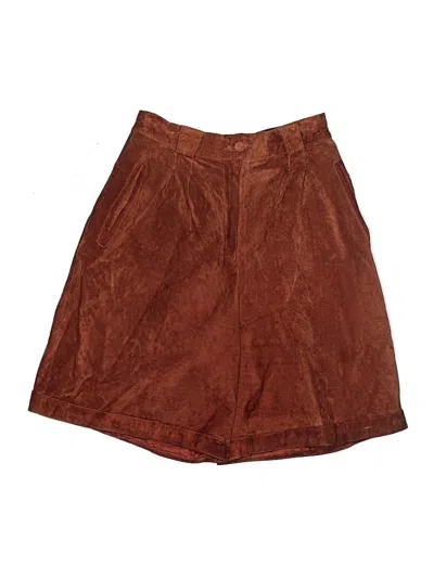 Pre-owned Assorted Brands Shorts In Brown