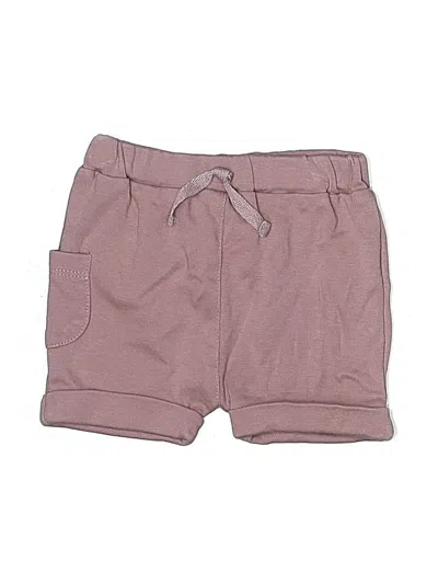 Pre-owned Assorted Brands Babies' Shorts In Burgundy