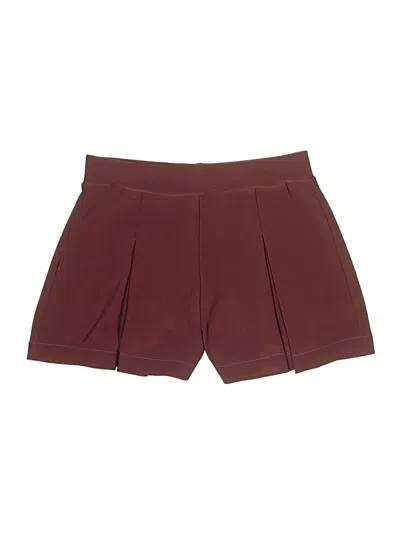 Pre-owned Assorted Brands Shorts In Burgundy