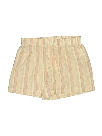 Pre-owned Assorted Brands Shorts In Gold