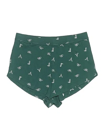 Pre-owned Assorted Brands Shorts In Green