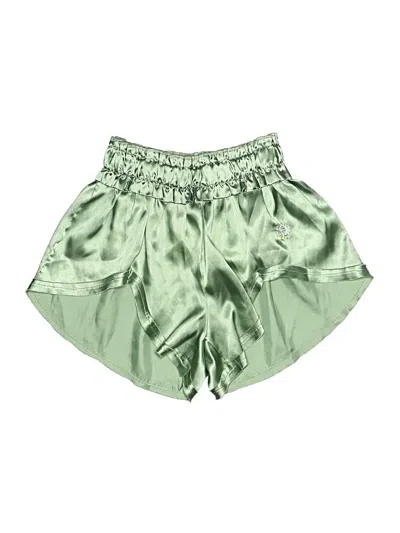 Pre-owned Assorted Brands Shorts In Green