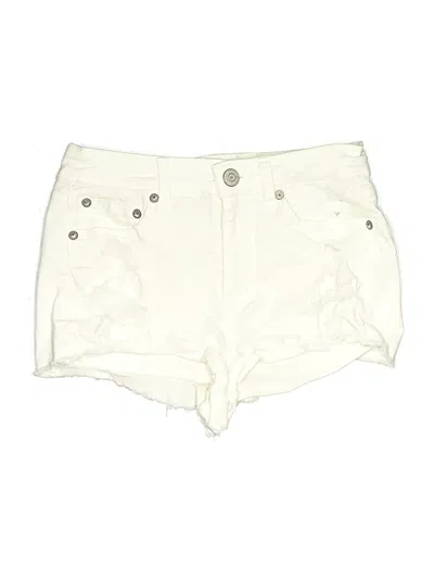 Pre-owned Assorted Brands Shorts In Ivory