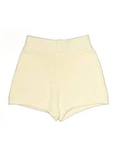 Pre-owned Assorted Brands Shorts In Ivory