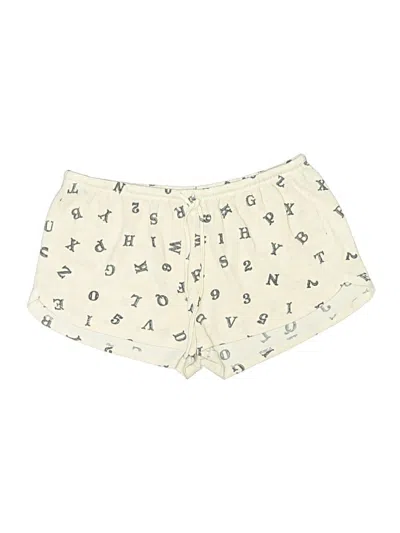 Pre-owned Assorted Brands Shorts In Ivory