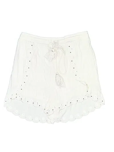 Pre-owned Assorted Brands Shorts In Ivory