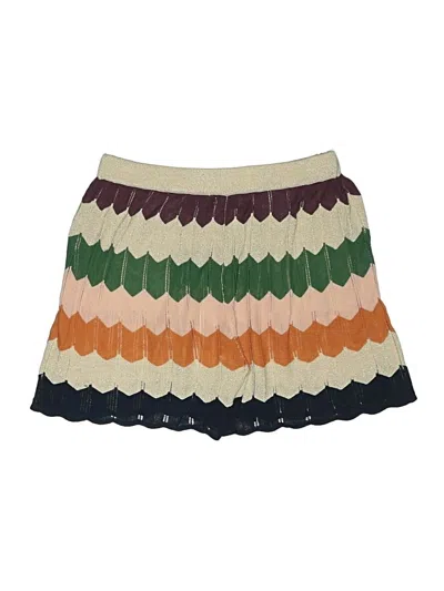 Pre-owned Assorted Brands Shorts In Ivory