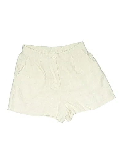 Pre-owned Assorted Brands Shorts In Ivory