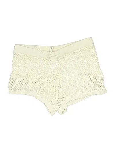 Pre-owned Assorted Brands Shorts In Ivory