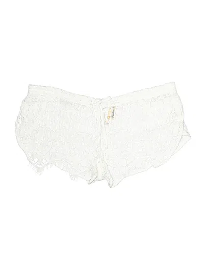 Pre-owned Assorted Brands Shorts In Ivory