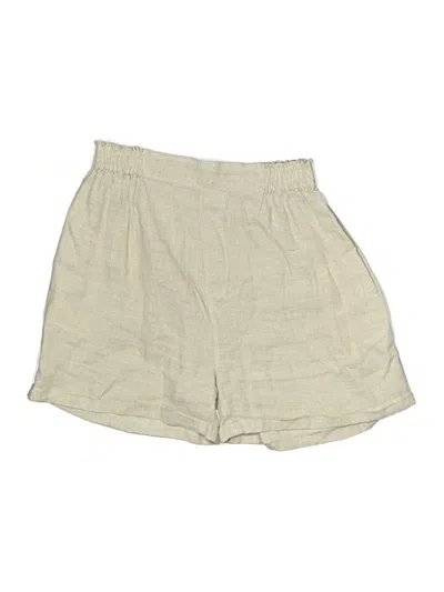 Pre-owned Assorted Brands Shorts In Ivory