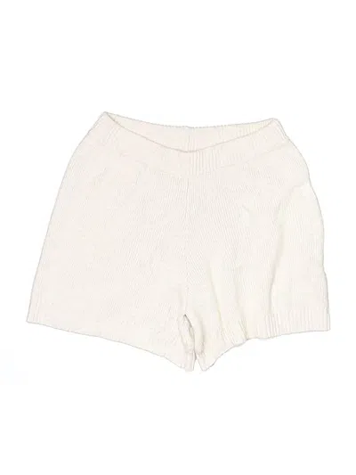 Pre-owned Assorted Brands Shorts In Ivory