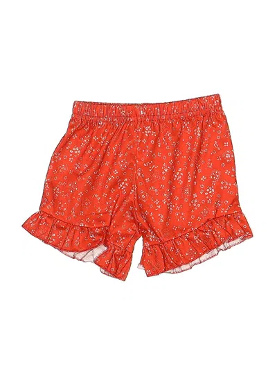 Pre-owned Assorted Brands Babies' Shorts In Orange