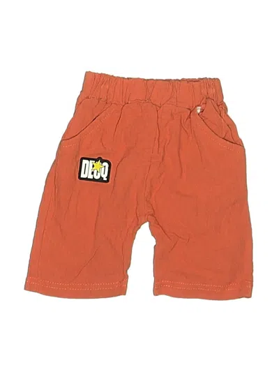 Pre-owned Assorted Brands Babies' Shorts In Orange