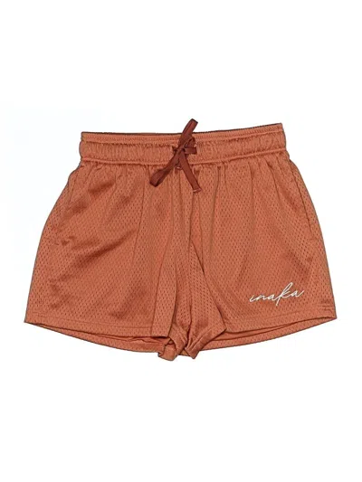 Pre-owned Assorted Brands Shorts In Orange