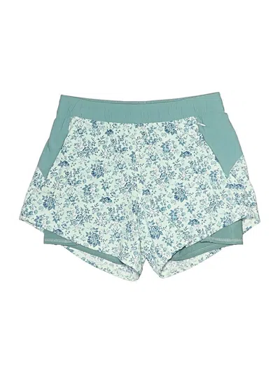 Pre-owned Assorted Brands Shorts In Teal