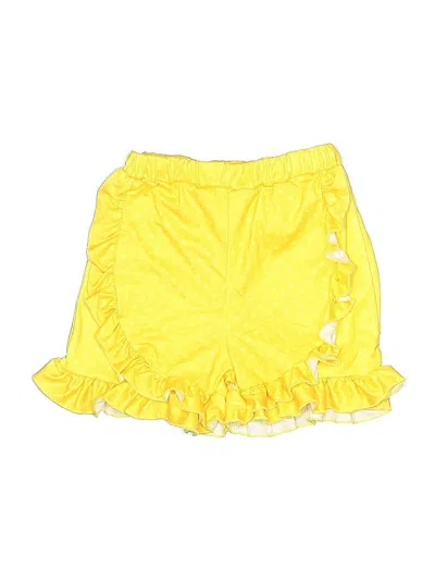 Pre-owned Assorted Brands Kids' Shorts In Yellow