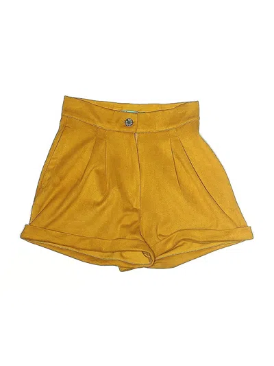 Pre-owned Assorted Brands Shorts In Yellow