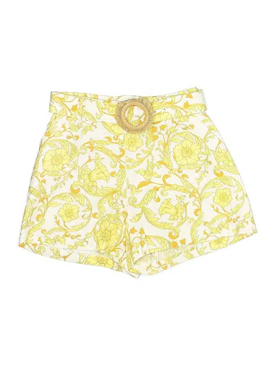 Pre-owned Assorted Brands Shorts In Yellow