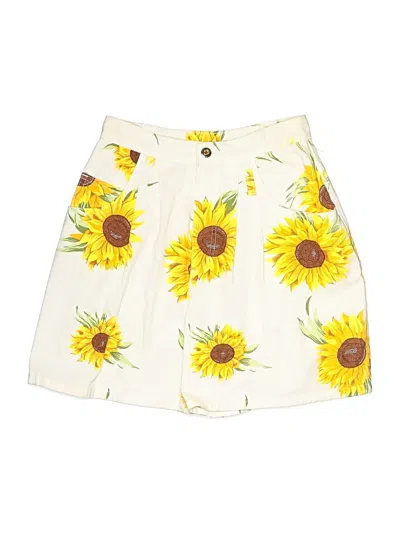 Pre-owned Assorted Brands Shorts In Yellow