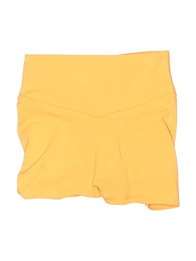 Pre-owned Assorted Brands Shorts In Yellow