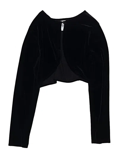 Pre-owned Assorted Brands Kids' Shrug In Black