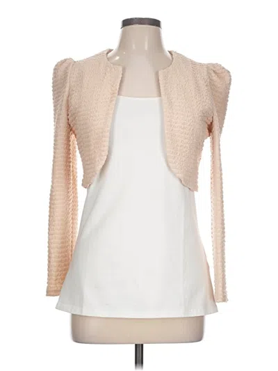 Pre-owned Assorted Brands Shrug In Ivory