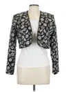 Assorted Brands Silk Blazer Jacket In Black