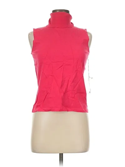 Assorted Brands Silk Cardigan Sweater In Red