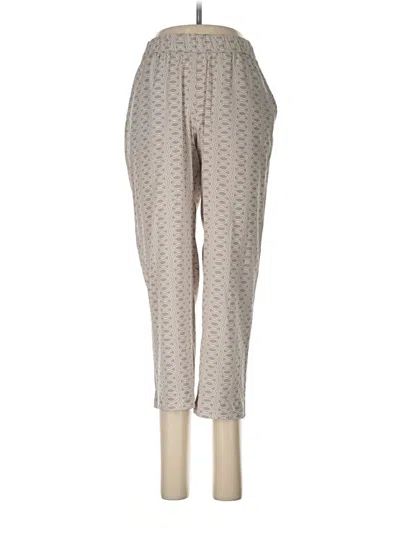 Pre-owned Assorted Brands Silk Pants In Ivory