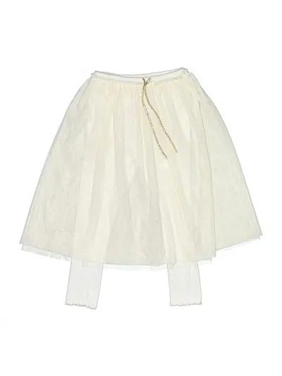 Pre-owned Assorted Brands Kids' Skirt In Ivory