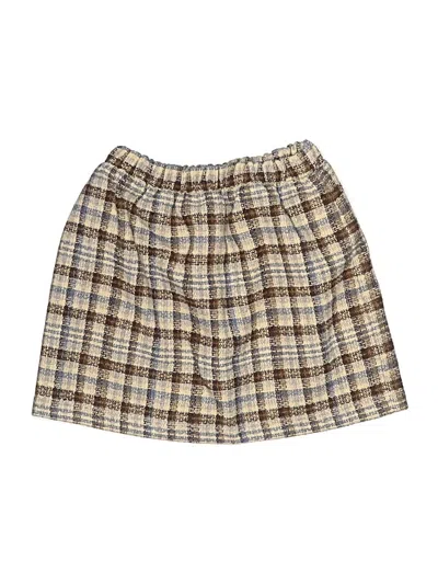 Pre-owned Assorted Brands Kids' Skirt In Tan