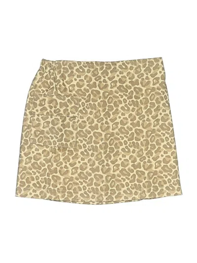 Pre-owned Assorted Brands Kids' Skirt In Tan