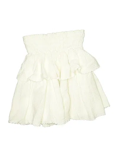 Pre-owned Assorted Brands Kids' Skirt In White
