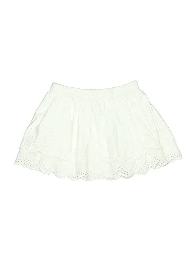 Pre-owned Assorted Brands Kids' Skirt In White
