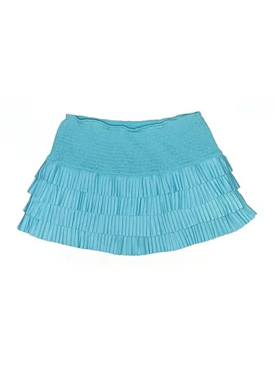 Pre-owned Assorted Brands Skort In Blue
