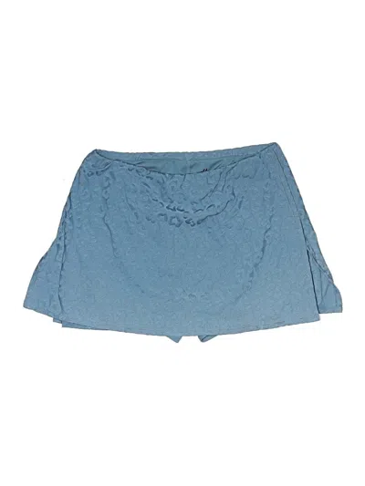 Pre-owned Assorted Brands Skort In Blue