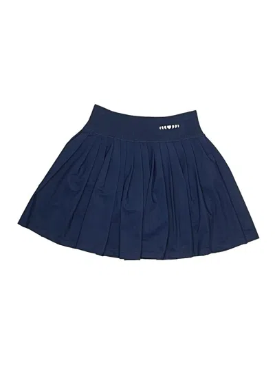 Pre-owned Assorted Brands Skort In Blue