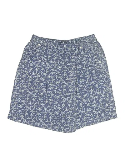 Pre-owned Assorted Brands Skort In Blue