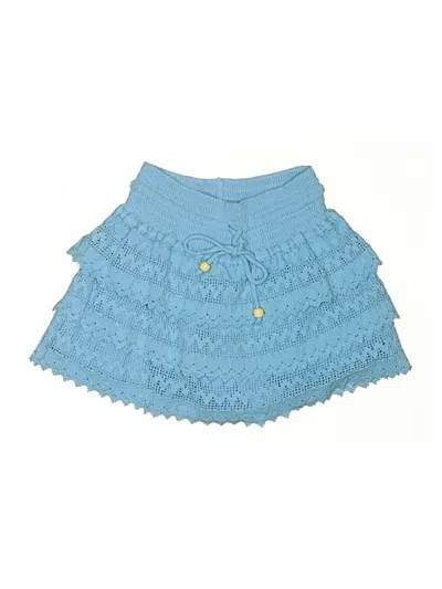 Pre-owned Assorted Brands Skort In Blue