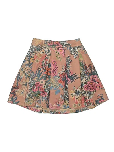 Pre-owned Assorted Brands Skort In Gold